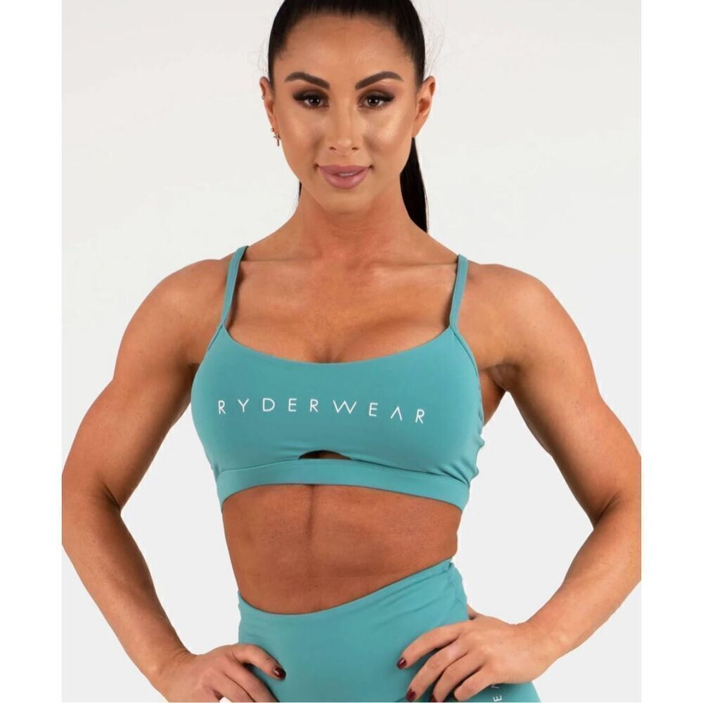 Ryderwear NWT Staples Sports Bra in Teal Size Medium